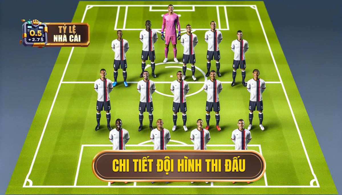 Đội hình chi tiết