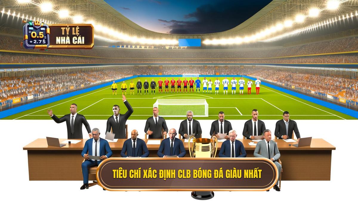 Tiêu chí xác định câu lạc bộ bóng đá giàu nhất thế giới
