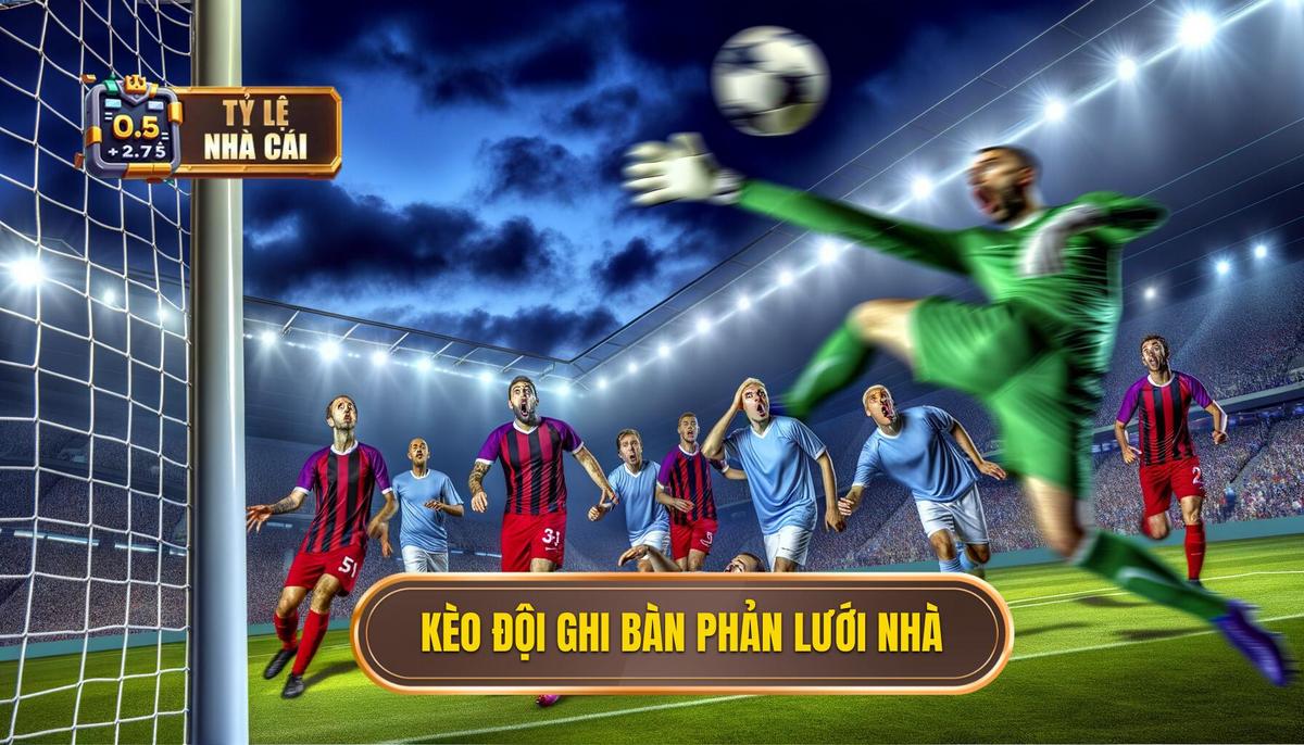 Định nghĩa kèo cược đội ghi bàn từ tình huống phản lưới nhà