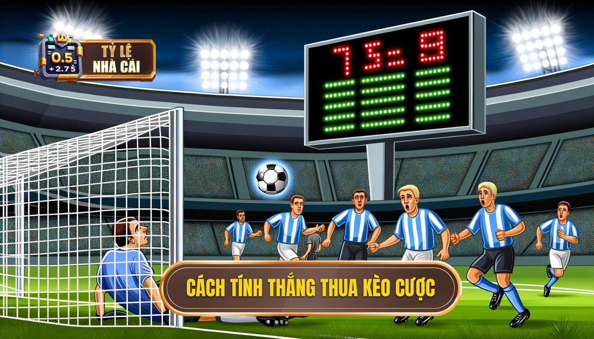 Cách tính thắng thua trong kèo cược này