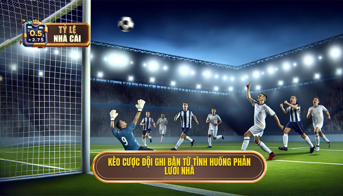 Kèo cược đội ghi bàn từ tình huống phản lưới nhà