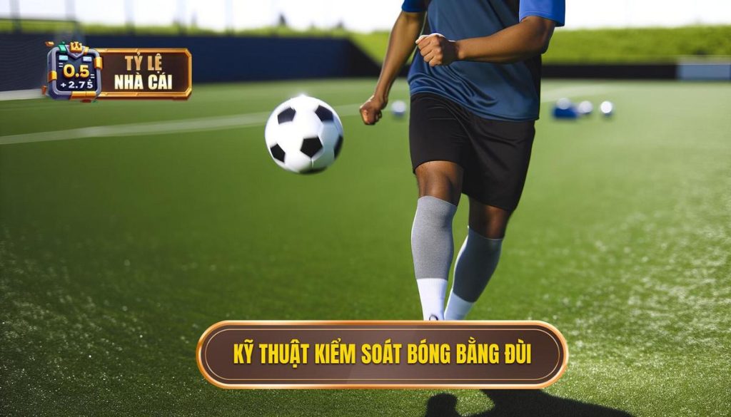 Kỹ thuật kiểm soát bóng bằng đùi
