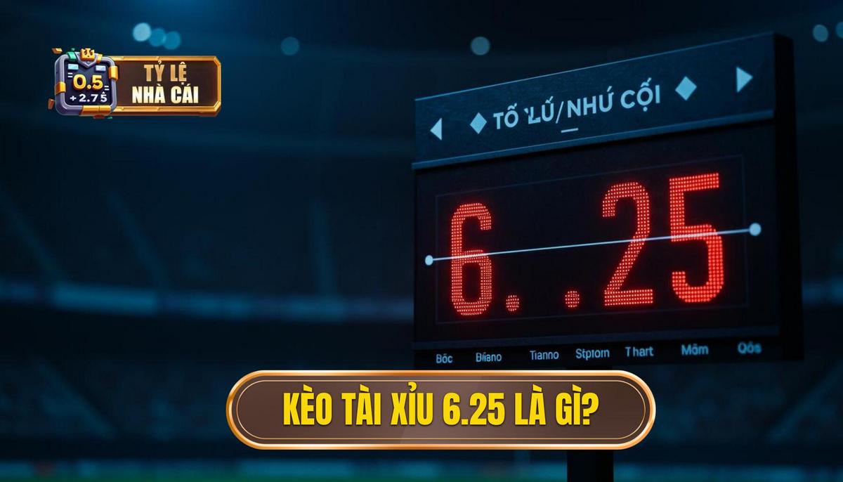 I. Định Nghĩa Cơ Bản_ Kèo Tài Xỉu 6.25 Là Gì_