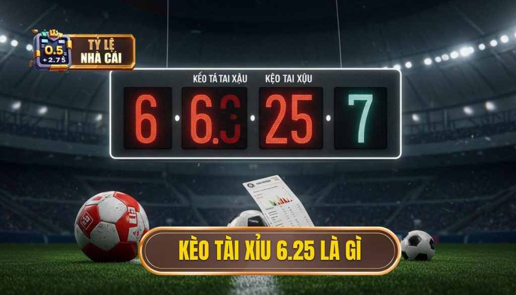 Kèo tài xỉu 6.25 là gì