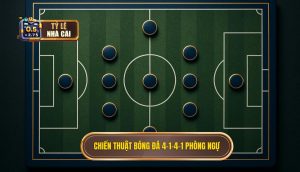 Chiến thuật bóng đá 4-1-4-1 phòng ngự