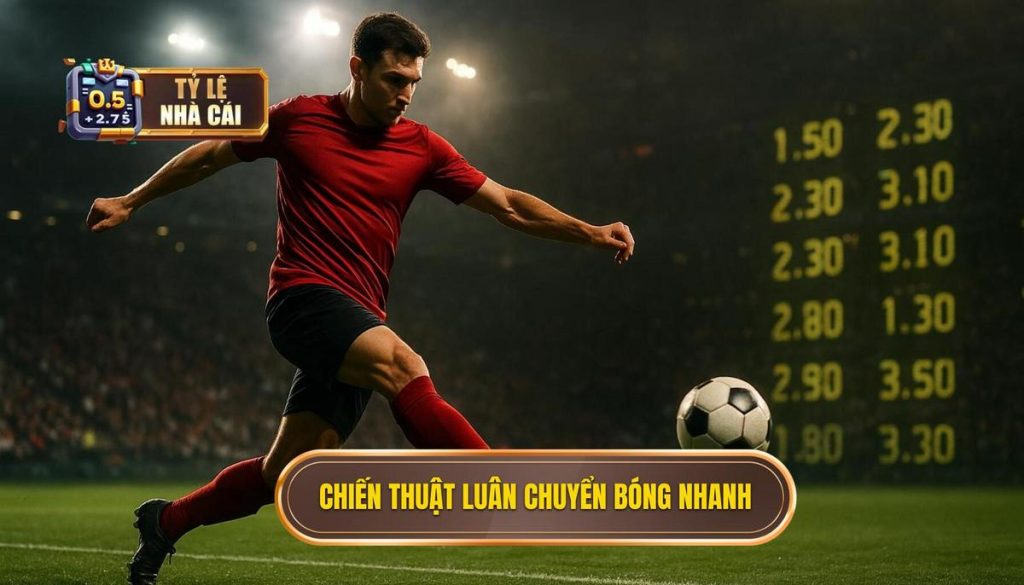 Chiến thuật luân chuyển bóng nhanh