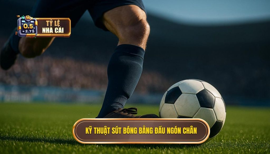 Kỹ thuật sút bóng bằng đầu ngón chân