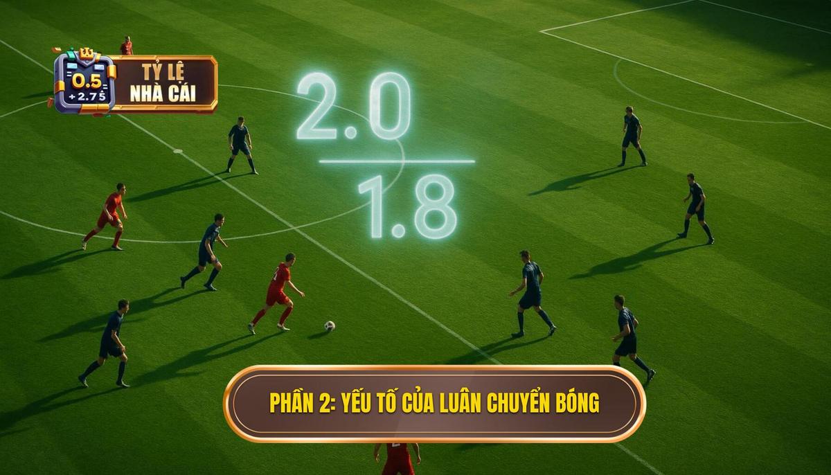 Phần 2_ Các Yếu tố Cấu thành Chiến thuật luân chuyển bóng nhanh