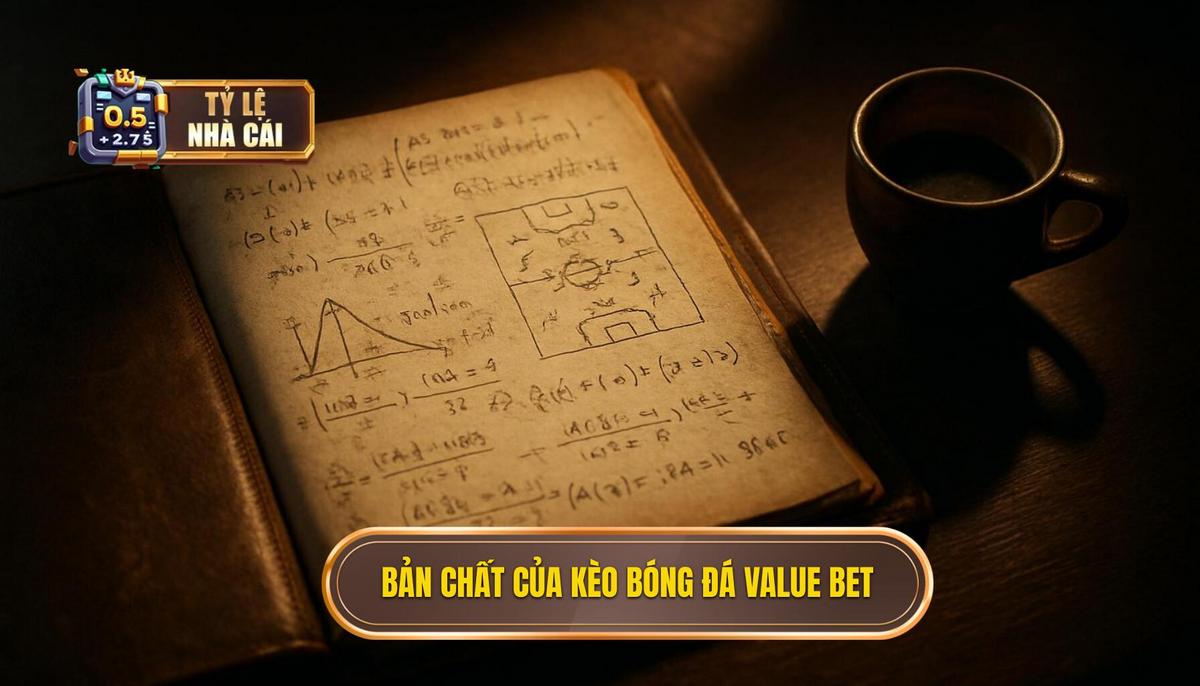 Bản chất cốt lõi của kèo bóng đá value bet
