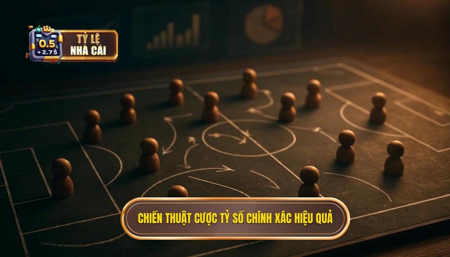 3. Chiến thuật cược tỷ số chính xác hiệu quả