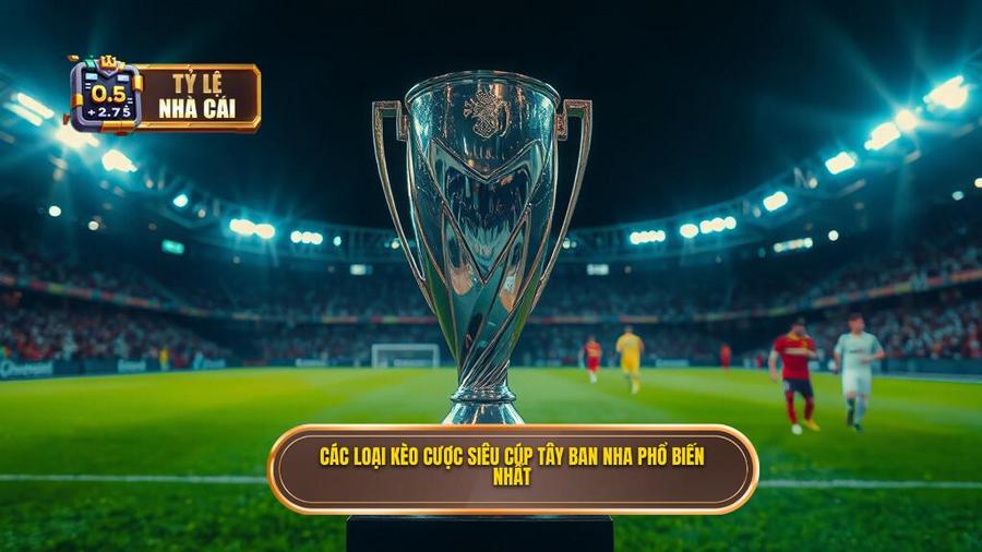 Các loại kèo cược siêu cúp Tây Ban Nha phổ biến nhất