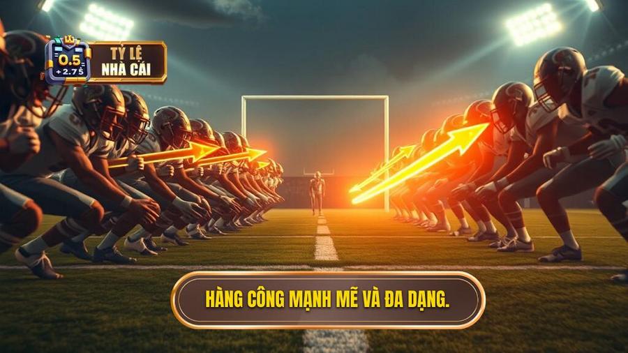 Sức mạnh hàng công và sự đa dạng trong phương án ghi bàn