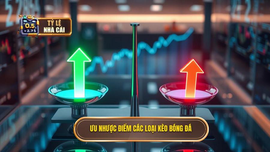 2. Ưu nhược điểm các loại kèo bóng đá
