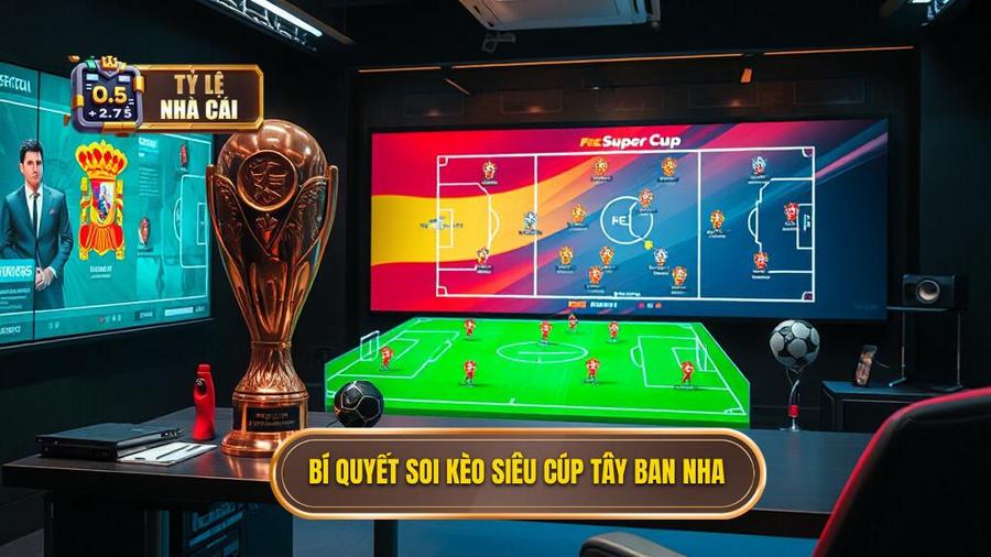 Chiến thuật soi kèo cược siêu cúp Tây Ban Nha từ chuyên gia